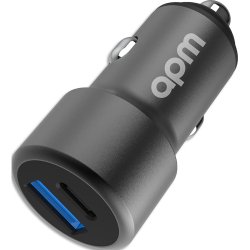 Chargeur all cig 100w, 2 ports, usb-a qc 3.0 / usb-c pd, alu 570151