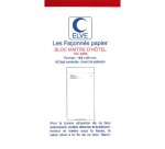 Bloc maître d'hôtel 50 feuillets dupli - 75 x 150 mm