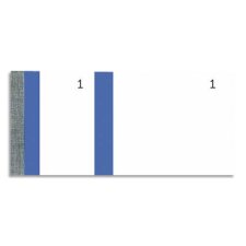 Bloc vendeur 100 feuillets 60x135 mm Bleu