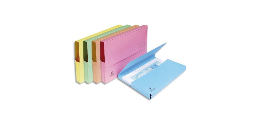 Paquet de 10 chemises poche SUPER 210 - 24,5x32,5cm