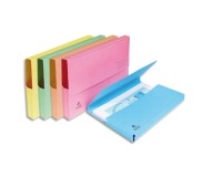 Paquet de 50 chemises poche SUPER 210 - 24x34cm - Couleurs assorties