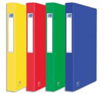 Classeur 2 anneaux cartonné Oxford Eurofolio+ A4 - Dos 3,5 cm couleurs assorties