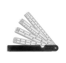  Echelle de réduction en éventail, en plastique