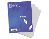 Buvard 7000 16x21 cm 10 feuilles uni 100 g teinte blanche