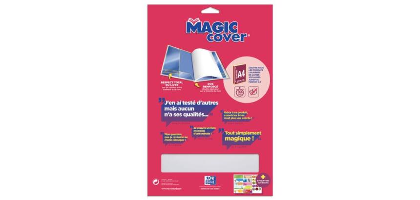 Couvre-livres 'Magic Cover', contenu: 10 feuilles