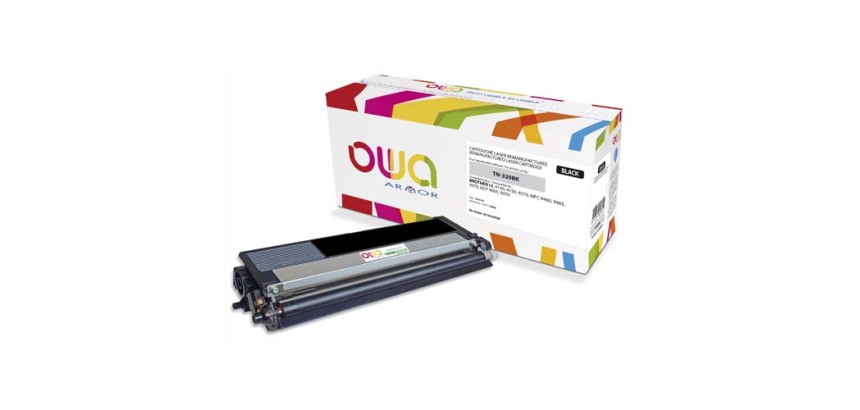 Toner remanufacturé OWA - standard - Noir - pour BROTHER TN-320BK