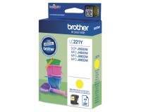 Cartouche Jet d'encre Jaune LC221Y