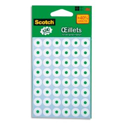 Pochette de 240+96 œillets diamètre 13mm (40% de produits gratuits)