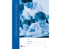 Journal préparation de classe éditions fuzeau couverture carte 1 face 235g a4+ 240x320mm agrafage 3 points 78 pages