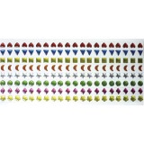 Pierre époxy l'univers de piwi adhésive coloris assortis blister 320 unités