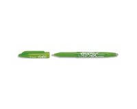 Roller pilot frixion ball écriture moyenne 0.5mm encre effaçable grip préhension rechargeable gomme sertie vert pomme