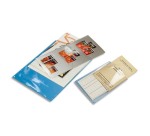 Sachet de 10 étuis de protection simples PVC Haute Qualité 30/100e - A3 - Cristal
