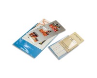 Sachet de 10 étuis de protection simples PVC Haute Qualité 30/100e - A3 - Cristal