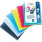 Protège-documents 80 vues Coloris assortis : Incolore-Bleu-Violet-Rouge-Vert