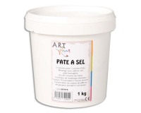 Pate a sel art plus prete a l'emploi avec adjonction eau  cuisson four menager seau 1kg