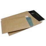 Paquet de 50 pochettes kraft Milleraies auto-adhésives 90g format 162x229mm C5
