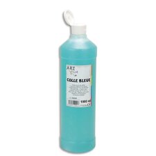 Flacon 1000 ml colle Bleutée Plus