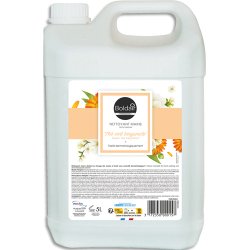 Bidon de 5 litres de crème lavante liquide parfum thé vert bergamote