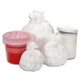 Boîte de 1000 sacs poubelles 20 litres Blanc 10 microns