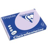 Ramette de 500 feuilles papier couleur TROPHEE 80 grammes format A3 lilas 1250