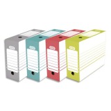 Pack 20 boites d'archivage Elba d10 automatique gris