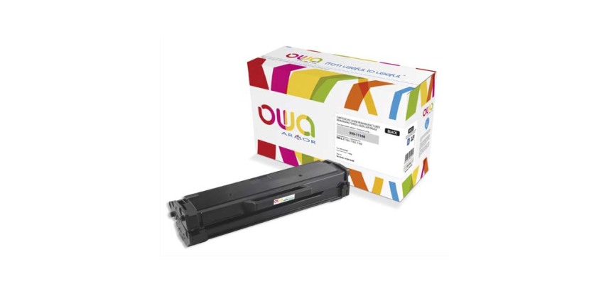Toner remanufacturé OWA - standard - Noir - pour DELL 593-11108