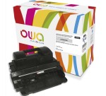 Toner remanufacturé OWA - standard - Noir - pour HP 90A