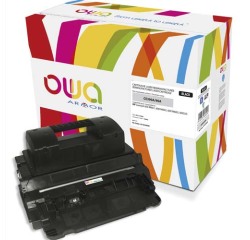Toner remanufacturé OWA - standard - Noir - pour HP 90A