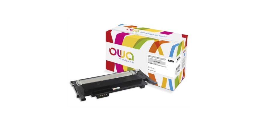Toner remanufacturé OWA - standard - Noir - pour SAMSUNG CLT-K406S/ELS