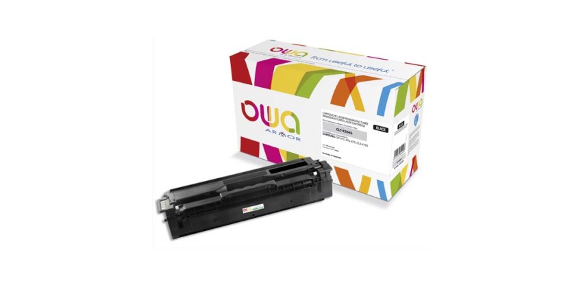 Toner remanufacturé OWA - standard - Noir - pour SAMSUNG CLT-K504S/ELS