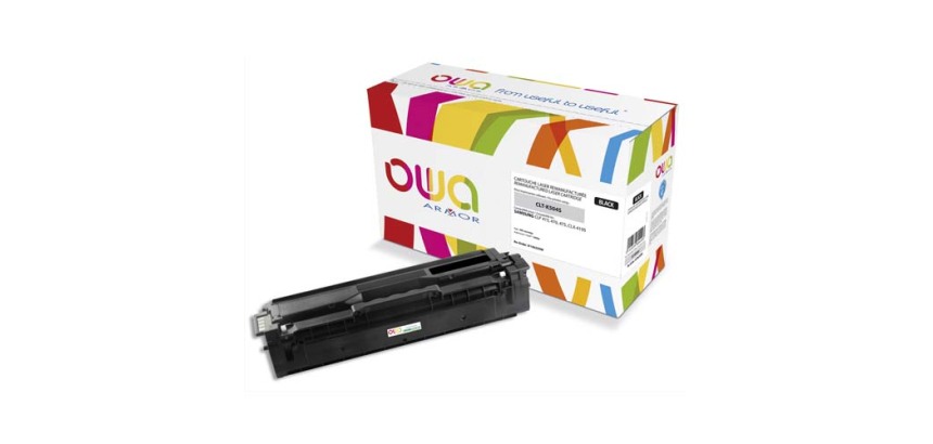 Toner remanufacturé OWA - standard - Noir - pour SAMSUNG CLT-K504S/ELS