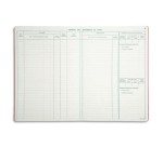 Registre piqûre des mouvements de titres Exacompta - 29,7 X 21 cm - 40 pages