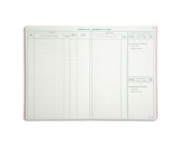 Registre piqûre des mouvements de titres Exacompta - 29,7 X 21 cm - 40 pages