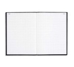 Registre 340X225 Quadrillé 500 pages foliotées - Noir toilé