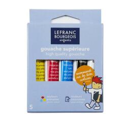 Gouache, étui carton de 5 tubes de 10 ml