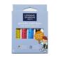 Boîte brochable en carton de 5 tubes de gouache 10ml. Coloris assortis