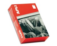 Etiquette à suspendre, dimensions: 28 x 43 mm, blanc