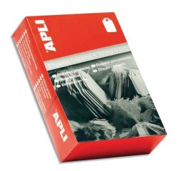 Etiquette à suspendre, dimensions: 28 x 43 mm, blanc