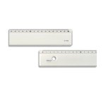 Règle plate biseau anti-tache, 600 mm