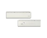 Règle plate biseau anti-tache, 600 mm