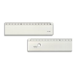 Règle plate biseau anti-tache, 600 mm