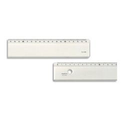 Règle plate biseau anti-tache, 750 mm