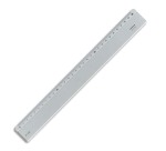 Règle plate biseau anti-tache, 300 mm