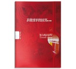 Cahier Travaux Pratiques piqué 7000 A4 48 pages grands carreaux 70 g + uni 90 g - Assortis