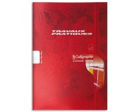 Cahier Travaux Pratiques piqué 7000 A4 48 pages grands carreaux 70 g + uni 90 g - Assortis
