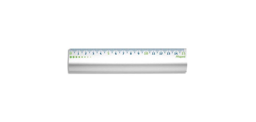 Règle aluminium 15 cm Maped