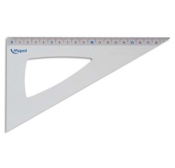 Equerre 60 degrés, en aluminium