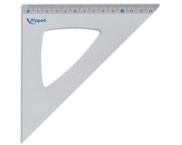Équerre 45° 13 cm aluminium anodisé