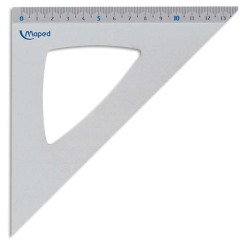 Equerre 45 degrés, en aluminium