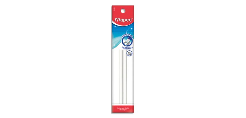Gomme de recharge pour crayon à gomme Gom-Pen, blanc